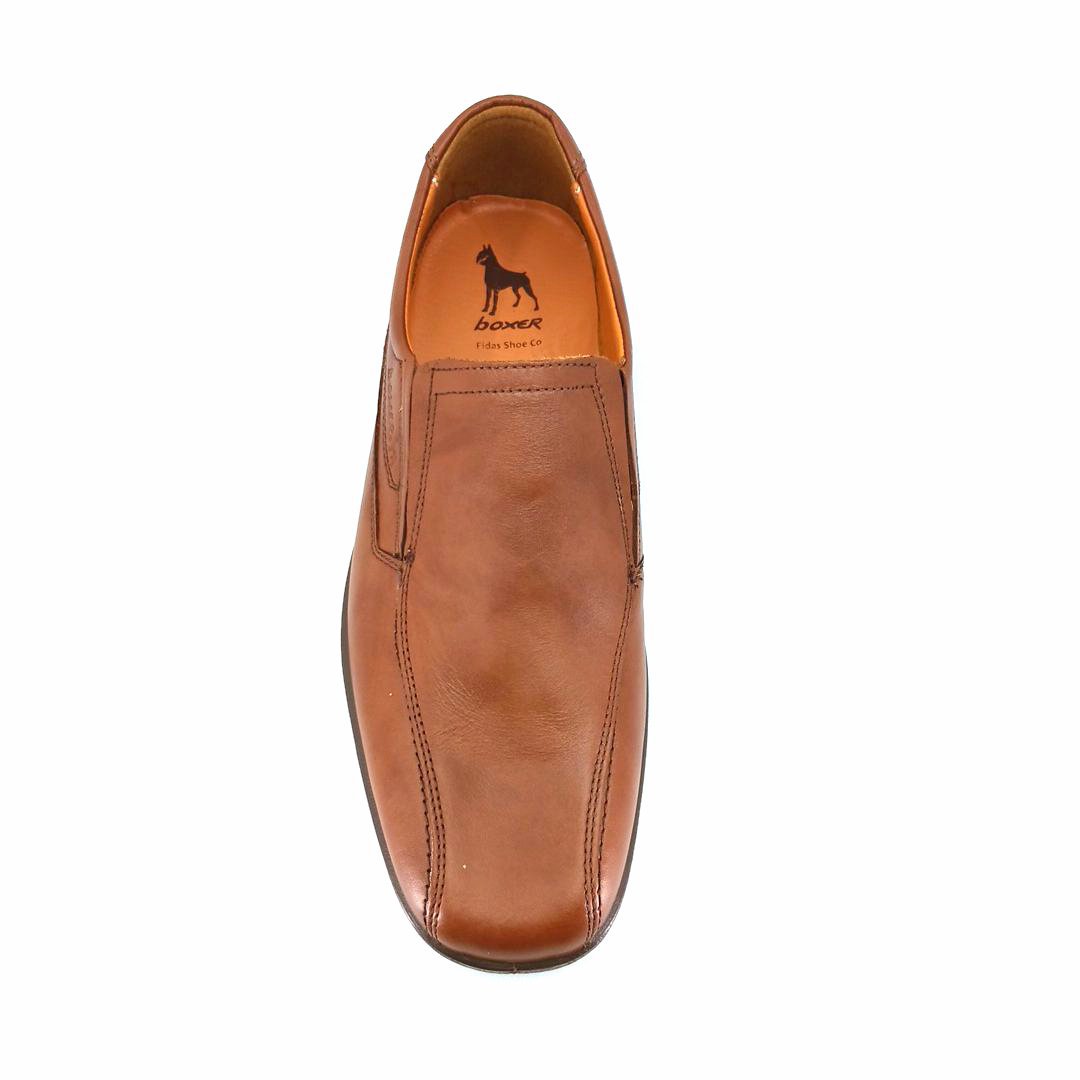 Boxer 10122 (ταμπα δέρμα) ανδρικά loafers