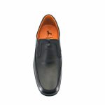 Boxer 10124 (μαύρο δέρμα) ανδρικά loafers