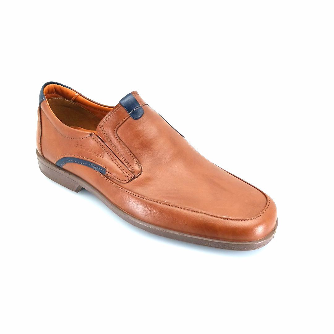 boxer-10124-tan-1 Boxer 10124 (ταμπα δέρμα) ανδρικά loafers