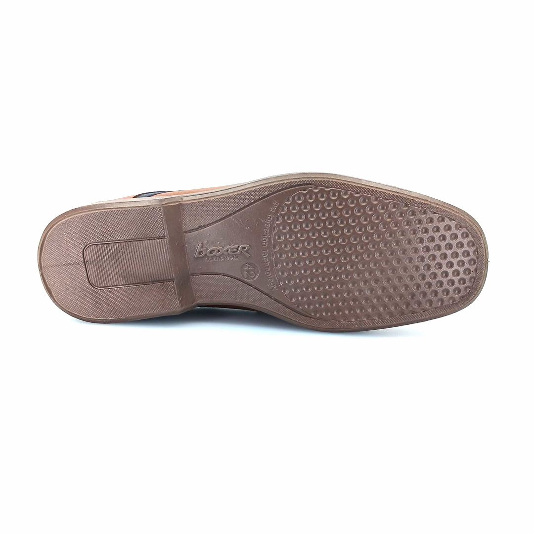 Boxer 10124 (ταμπα δέρμα) ανδρικά loafers
