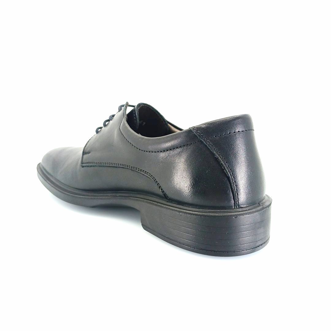 Boxer 19311 (μαύρο δέρμα) ανδρικά δετά