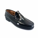 Boxer 19321 (μαύρο) ανδρικά penny loafers
