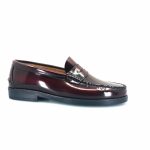 Boxer 19321 (μπορντώ) ανδρικά penny loafers