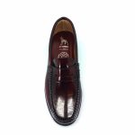 Boxer 19321 (μπορντώ) ανδρικά penny loafers