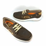 Freemood E067-103 (taupe nubuk) ανδρικά boat shoes