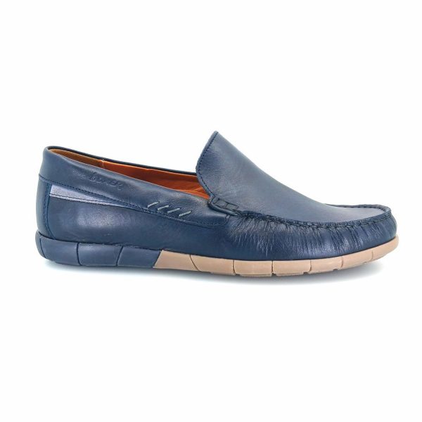 Boxer 21355 (μπλε) ανδρικά μοκασίνια