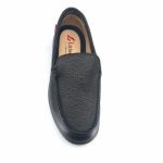 Luisetti 35200 (μαύρο δέρμα) ανδρικά μοκασίνια