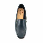 Luisetti 29300 (μπλε δέρμα) ανδρικά μοκασίνια