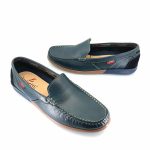 Luisetti 29300 (μπλε δέρμα) ανδρικά μοκασίνια