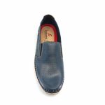 Luisetti 29505 (μπλε δέρμα) ανδρικά μοκασίνια