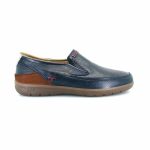 Luisetti 32310 (μπλε δέρμα) ανδρικά slip-on