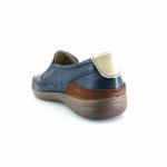 Luisetti 32310 (μπλε δέρμα) ανδρικά slip-on