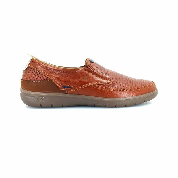 Luisetti 32310 (κονιάκ δέρμα) ανδρικά slip-on