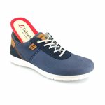 Luisetti 33809 (μπλε δέρμα) ανδρικά δετά