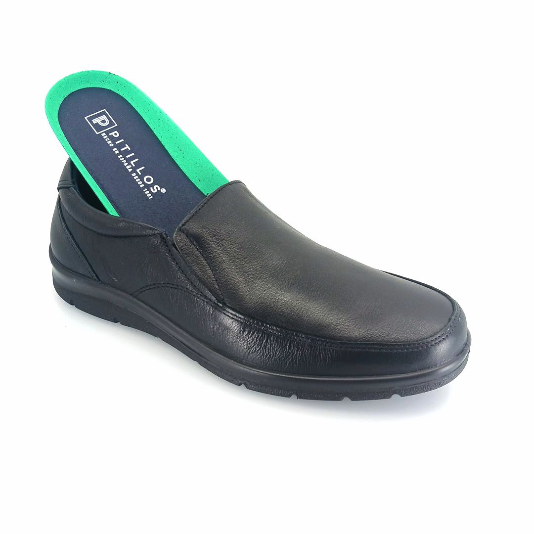 Pitillos 4103 (μαύρο) ανδρικά slip-on