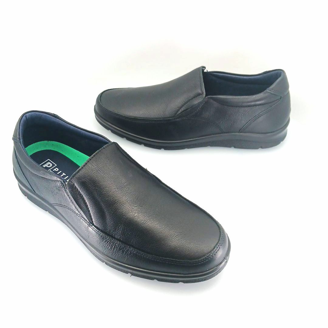 Pitillos 4103 (μαύρο) ανδρικά slip-on
