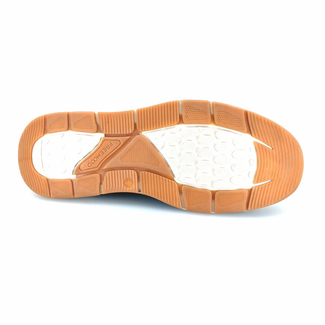 Freemood E067-103 (μπλε nubuk) ανδρικά boat shoes