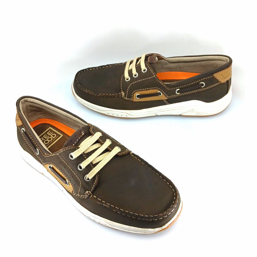 Freemood E067-103 (taupe nubuk) ανδρικά boat shoes