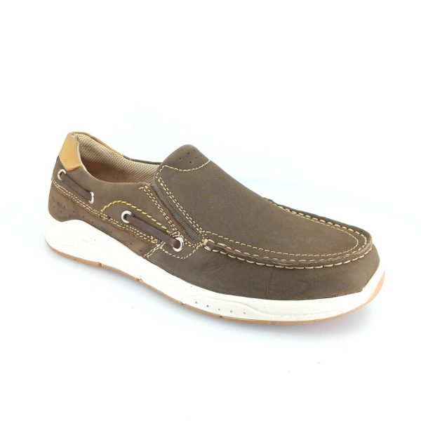 Freemood E067-200 (taupe nubuk) ανδρικά boat shoes