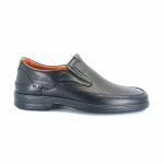 Boxer 13802 (μαύρο δέρμα) ανδρικά loafers