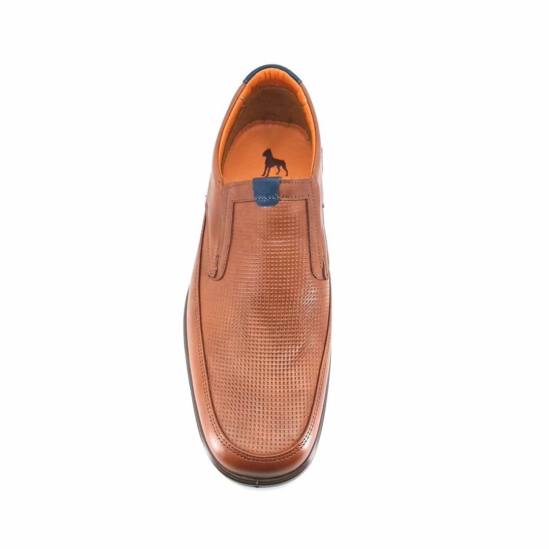 Boxer 13802 (ταμπα δέρμα) ανδρικά loafers