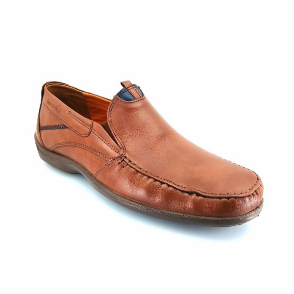 Boxer 15367 (ταμπα δέρμα) ανδρικά slip-on 