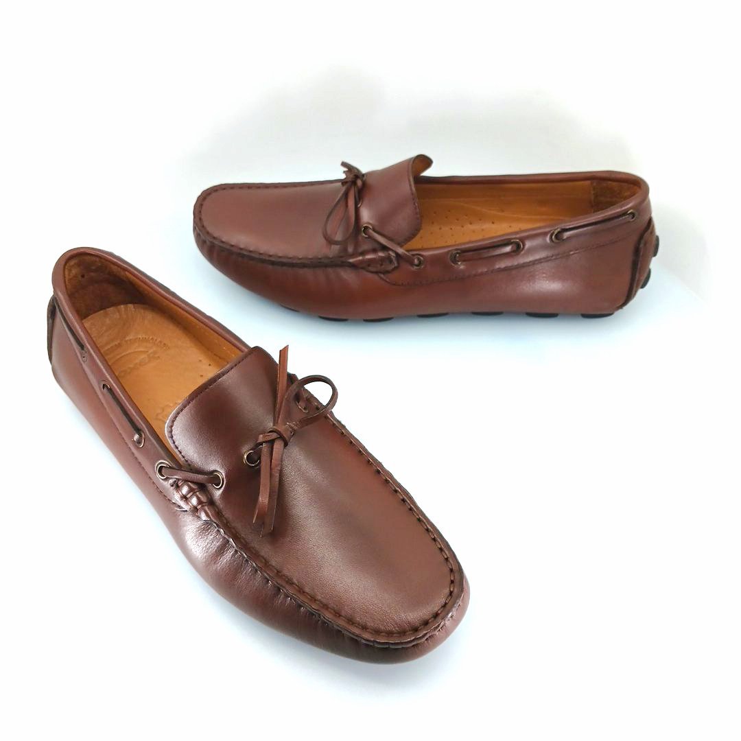 Boxer 19277 (ταμπα δέρμα) driving moccasins