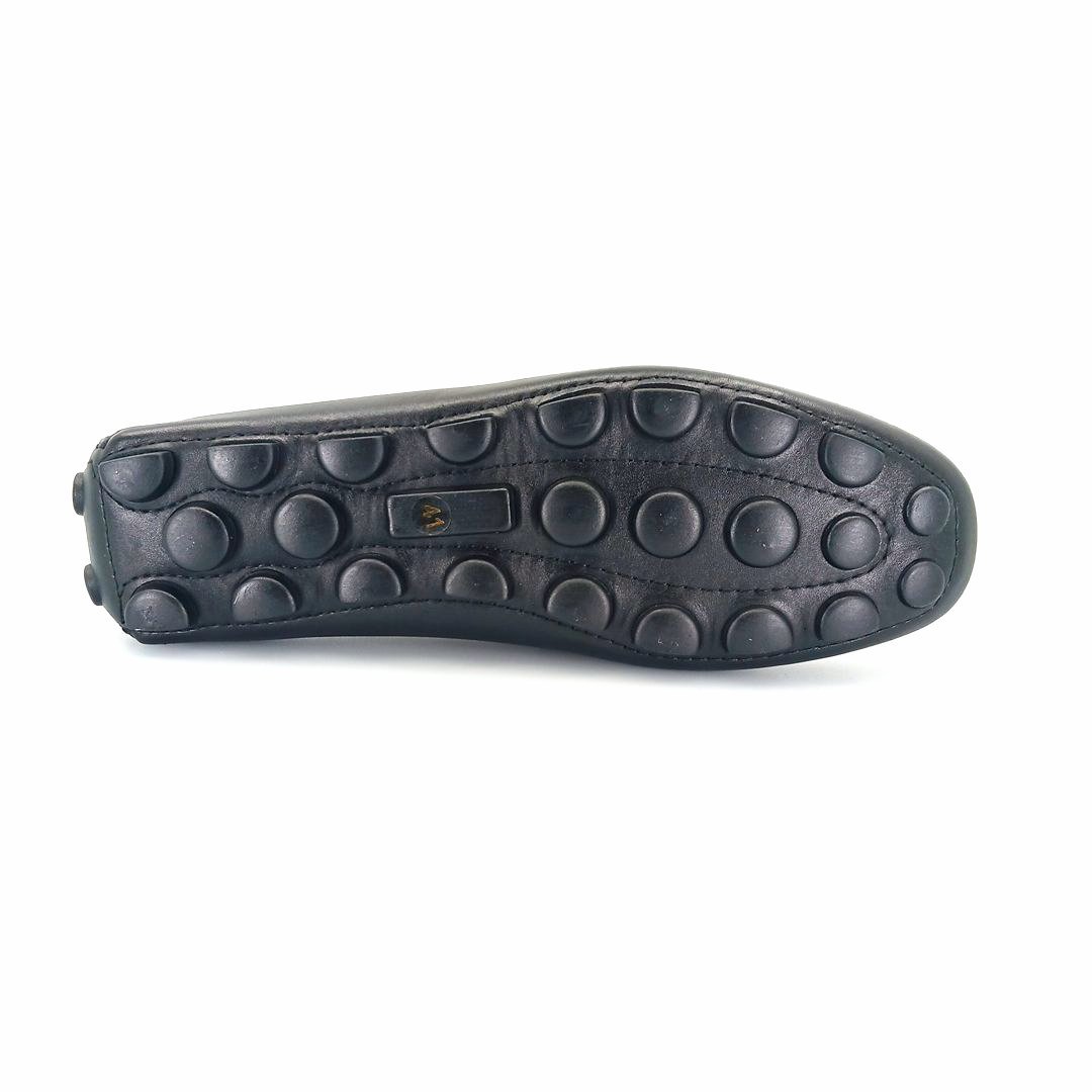 Boxer 19278 (μαύρο δέρμα) driving moccasins