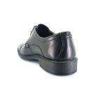 Boxer 19312 (μαύρο δέρμα) ανδρικά δετά