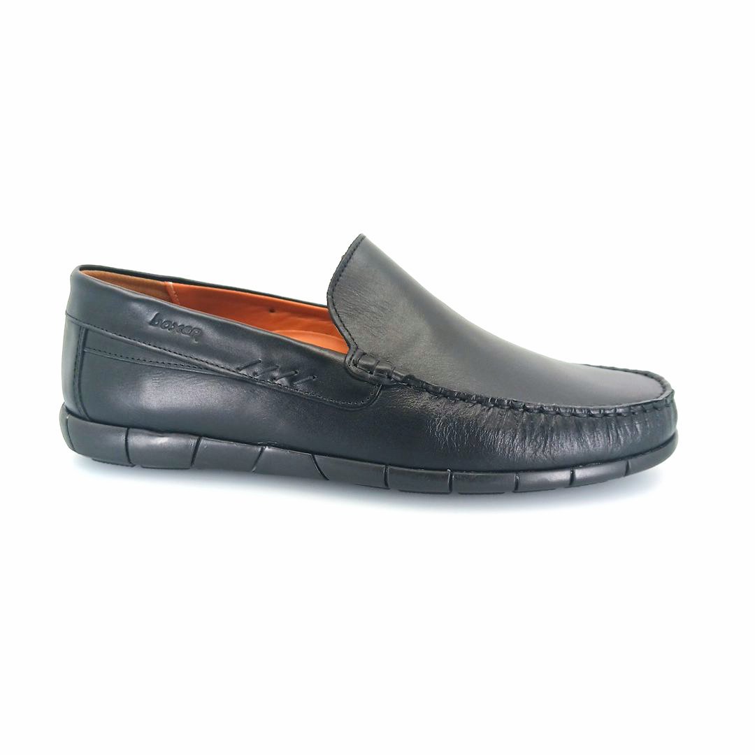 Boxer 21355 (μαύρο) ανδρικά μοκασίνια