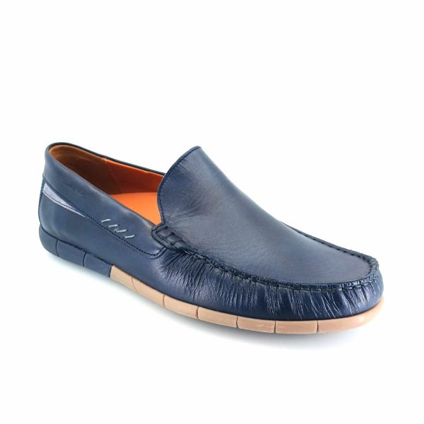 Boxer 21355 (μπλε) ανδρικά μοκασίνια
