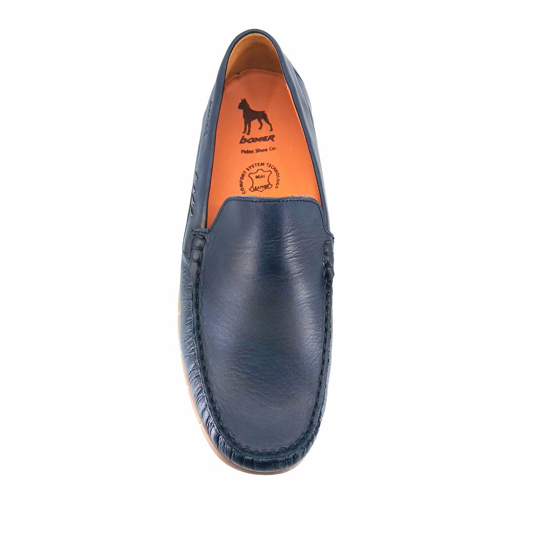 Boxer 21355 (μπλε) ανδρικά μοκασίνια
