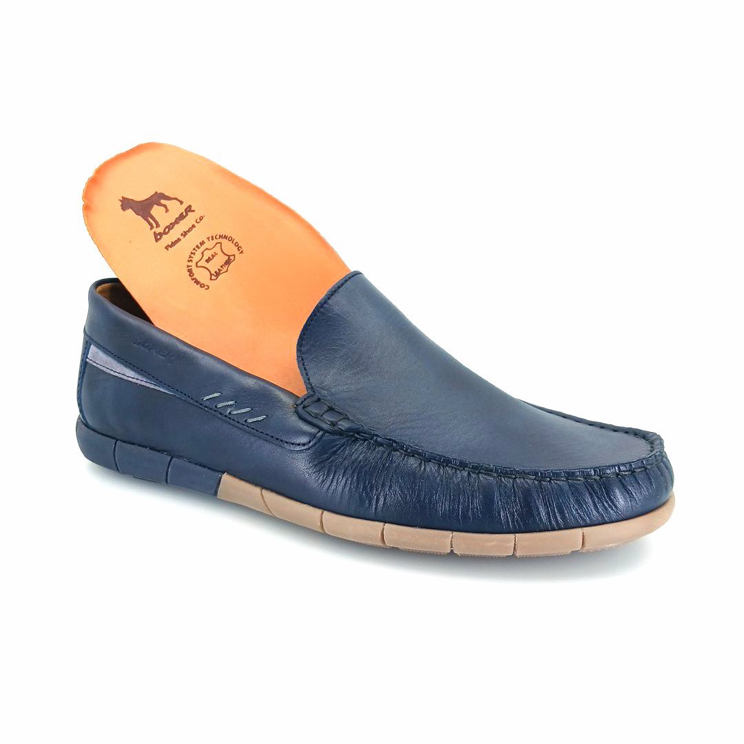 Boxer 21355 (μπλε) ανδρικά μοκασίνια