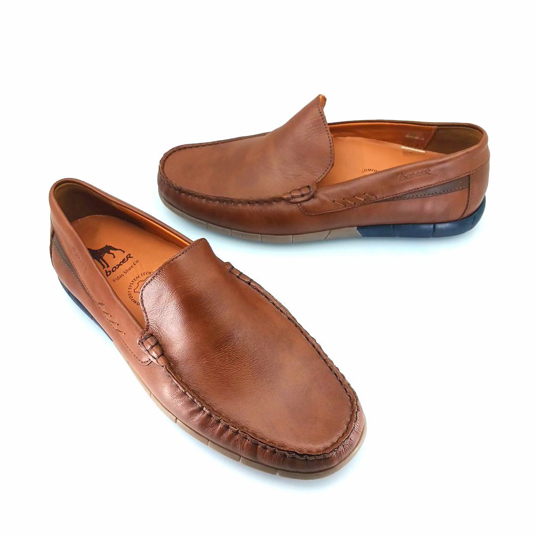 Boxer 21355 (ταμπα) ανδρικά μοκασίνια