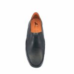 Boxer 21358 (μαύρο δέρμα) ανδρικά boat shoes