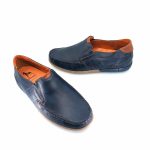 Boxer 21358 (μπλε δέρμα) ανδρικά boat shoes