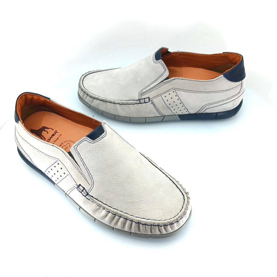 Boxer 21358 (γκρι nubuck) ανδρικά boat shoes