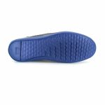 Boxer 24000 (μπλε δέρμα) ανδρικά παντοφλέ μοκασίνια