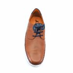 Boxer 24000 (ταμπα δέρμα) ανδρικά δετά μοκασίνια