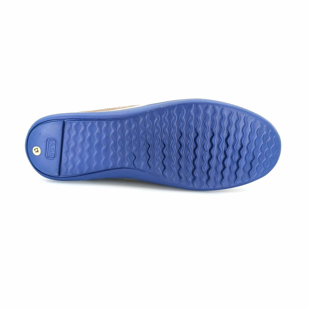 Boxer 24002 (γκρι nubuck δέρμα) ανδρικά δετά μοκασίνια