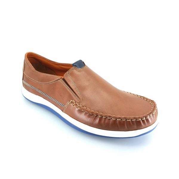 Boxer 24002 (ταμπα δέρμα) ανδρικά μοκασίνια