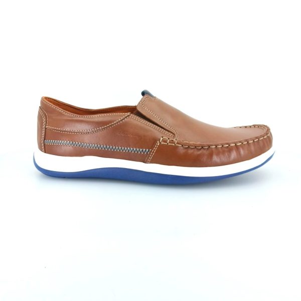 Boxer 24002 (ταμπα δέρμα) ανδρικά μοκασίνια