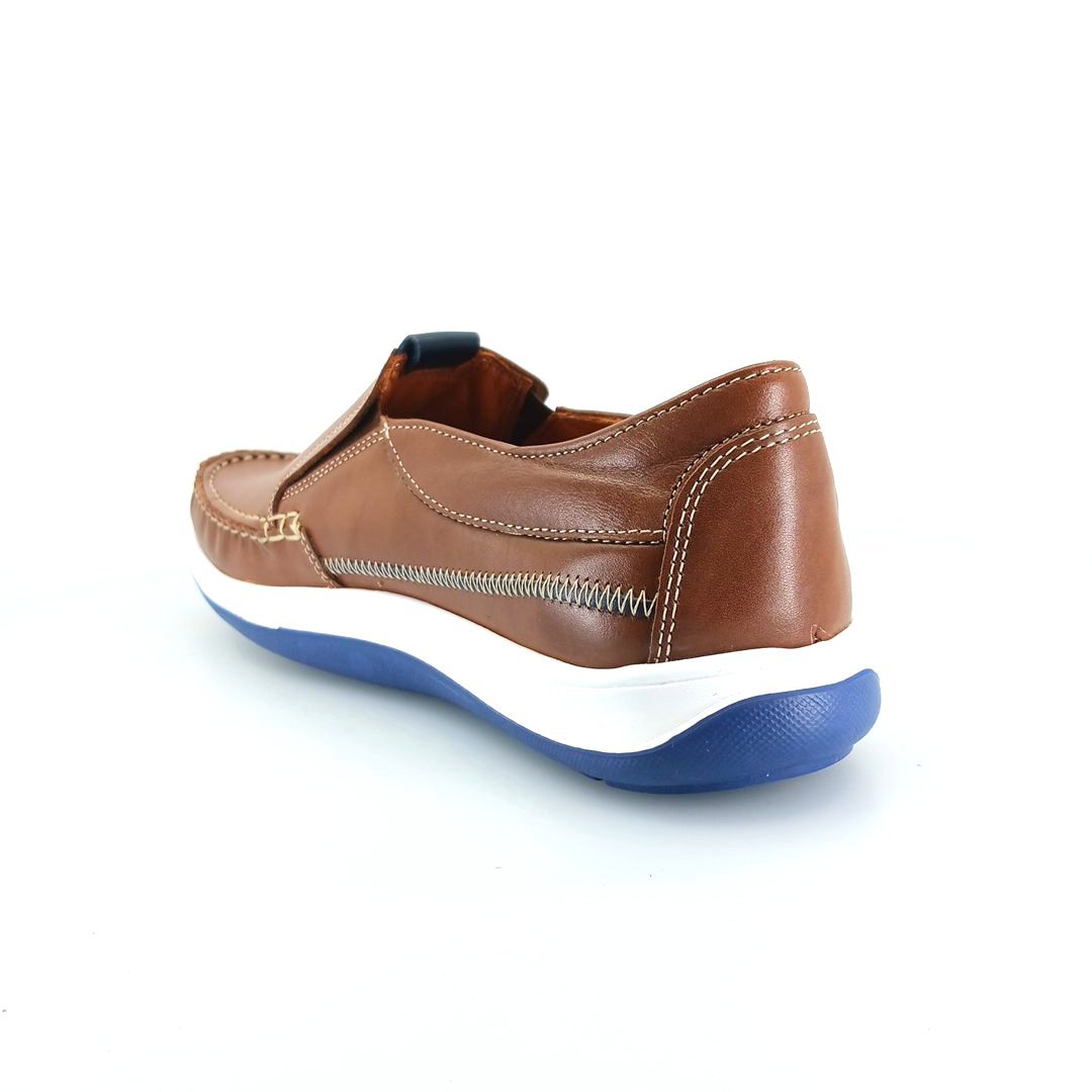 Boxer 24002 (ταμπα δέρμα) ανδρικά μοκασίνια