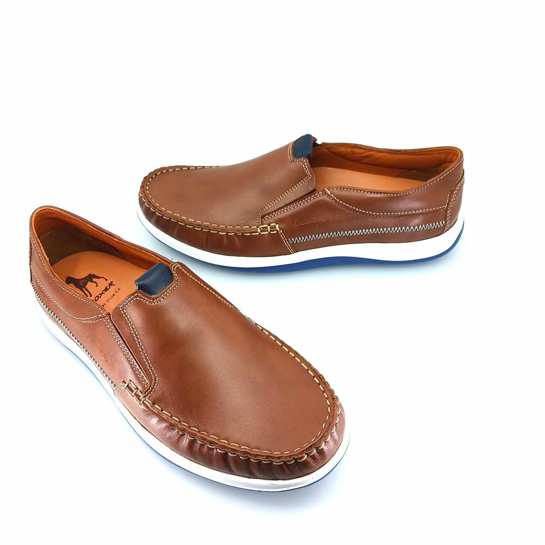 Boxer 24002 (ταμπα δέρμα) ανδρικά μοκασίνια