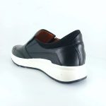 Boxer 43008 (μαύρο δέρμα) ανδρικά slip-on