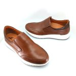 Boxer 43008 (ταμπα δέρμα) ανδρικά slip-on