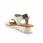 Boxer 97042 (πλατίνα δέρμα) γυναικεία σανδάλια