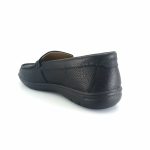 Luisetti 35200 (μαύρο δέρμα) ανδρικά μοκασίνια