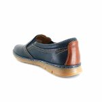 Luisetti 23320 (μπλε δέρμα) ανδρικά slip-on