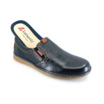 Luisetti 23320 (μπλε δέρμα) ανδρικά slip-on